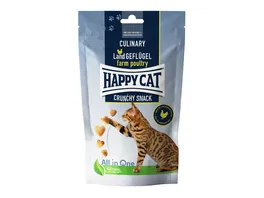 Happy Cat Katzensnack Culinary Crunchy Land Gefluegel