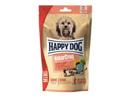 Happy Dog Hundesnack NaturCroq Lachs Reis
