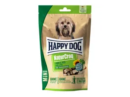 Happy Dog Hundesnack NaturCroq Lamm Reis