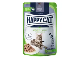 Happy Cat Katzennassfutter Culinary Adult Weide Lamm