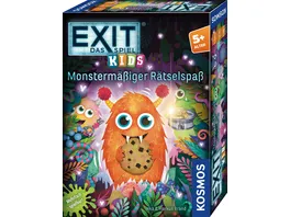 KOSMOS EXIT Das Spiel Kids Monstermaessiger Raetselspass