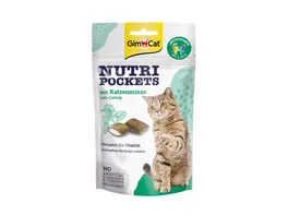 GimCat Nutri Pockets Katzensnack Multi Vitamin Katzenminze