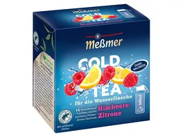 Messmer Cold Tea Himbeere Zitrone