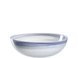 LEONARDO Glasschale 28cm blau beige