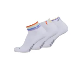 Fussvolk Unisex Kurzsocken Quarter in Box 3er Pack