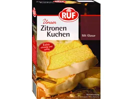 RUF Zitronenkuchen mit Glasur