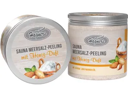 Original Hagners Sauna Meersaz Peeling mit Honig Duft