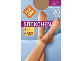 NUR DIE Damen Soeckchen 20 DEN