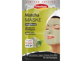Schaebens Matcha Maske