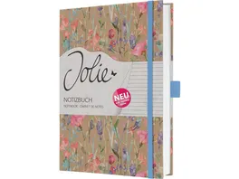 sigel Notizbuch Jolie Pure Wildflowers 152 x 203 x 19mm