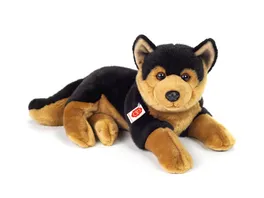 Teddy Hermann Schaeferhund liegend 45 cm