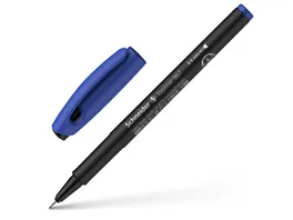 Schneider Fineliner 967 0 4mm blau