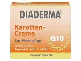 Diaderma Tages und Nachtpflege Karotten Creme Q10