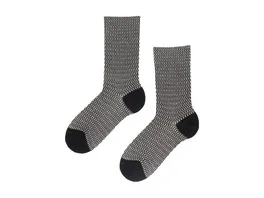 KUNERT Damen Socken Musterung mit Schimmer