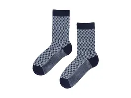 Hudson Damen Socken Houndstooth