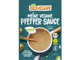 BIOVEGAN Bio Meine vegane Pfeffer Sauce