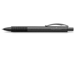 FABER CASTELL Kugelschreiber Essentio Black Carbon