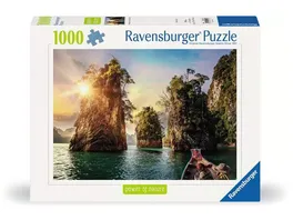 Ravensburger Puzzle Three rocks in Cheow Thailand 1000 Teile Puzzle