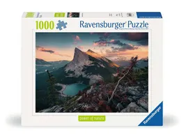 Ravensburger Puzzle 12000033 Abends in den Rocky Mountains 1000 Teile