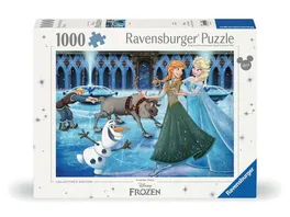 Ravensburger Puzzle 12000092 Die Eiskoenigin 1000 Teile Disney Puzzle fuer Erwachsene und Kinder ab 14 Jahren