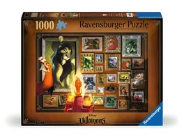 Ravensburger Puzzle 12000101 Scar 1000 Teile Disney Villainous Puzzle fuer Erwachsene und Kinder ab 14 Jahren