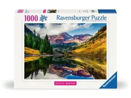 Ravensburger Puzzle 12000255 Aspen Colorado 1000 Teile Puzzle Beautiful Mountains Kollektion ab 14 Jahren