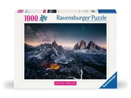 Ravensburger Puzzle 12000256 Drei Zinnen Dolomiten 1000 Teile
