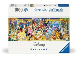 Ravensburger Puzzle 12000444 Disney Gruppenfoto 1000 Teile Disney Puzzle fuer Erwachsene und Kinder ab 14 Jahren