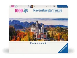 Ravensburger Puzzle 12000445 Schloss in Bayern 1000 Teile