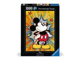 Ravensburger Puzzle 12000472 Retro Mickey 1000 Teile Disney Puzzle fuer Erwachsene und Kinder ab 14 Jahren