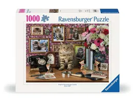 Ravensburger Puzzle 12000482 Meine Kaetzchen 1000 Teile Puzzle fuer Erwachsene und Kinder ab 14 Jahren Puzzle mit Katzen