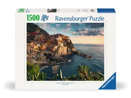 Ravensburger Puzzle 12000705 Blick auf Cinque Terre 1500 Teile