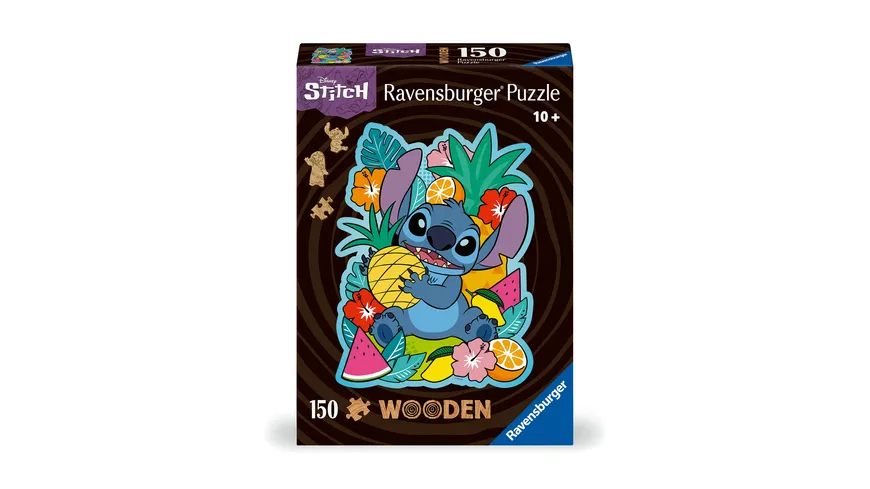 LILO & STITCH - Stitch - Wooden Puzzle 150P : : Puzzle  Ravensburger DISNEY