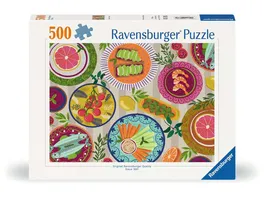 Ravensburger Puzzle 12000776 Leckeres Picknick 500 Teile Puzzle fuer Erwachsene ab 12 Jahren