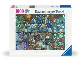 Ravensburger Puzzle 12000785 Das Kuriositaetenkabinett 1000 Teile Puzzle fuer Erwachsene ab 14 Jahren