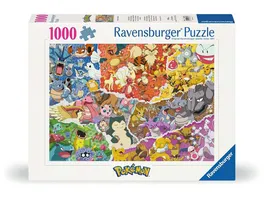 Ravensburger Puzzle 12000832 Pokemon Abenteuer 1000 Teile Pokemon Puzzle fuer Erwachsene und Kinder ab 14 Jahren