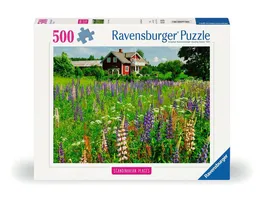 Ravensburger Puzzle 12000844 Scandinavian Places Bauernhof in Schweden 500 Teile Puzzle