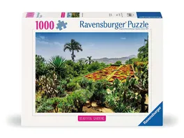 Ravensburger Puzzle 12000853 Beautiful Gardens Botanischer Garten Madeira 1000 Teile