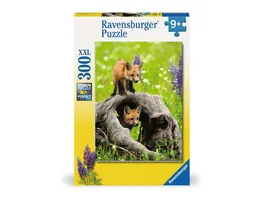 Ravensburger Kinderpuzzle 12000871 Freche Fuechse 300 Teile XXL Puzzle fuer Kinder ab 9 Jahren