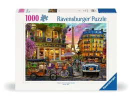 Ravensburger Puzzle 12000885 Paris im Morgenrot 1000 Teile Puzzle fuer Erwachsene und Kinder ab 14 Jahren