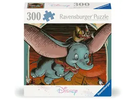 Ravensburger Puzzle 12001042 Dumbo 300 Teile Disney Puzzle fuer Erwachsene und Kinder ab 8 Jahren