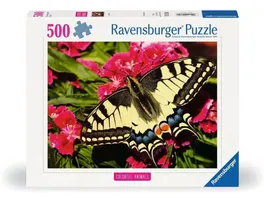 Ravensburger Puzzle 12001335 Colorful Animals Schmetterling 500 Teile Puzzle fuer Erwachsene und Kinder ab 12 Jahren