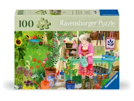 Ravensburger Puzzle 12001362 Gartenarbeit Puzzle fuer aeltere Menschen und Senioren