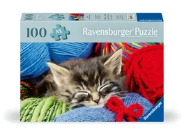 Ravensburger Puzzle 12001363 Wollkaetzchen Puzzle fuer aeltere Menschen und Senioren