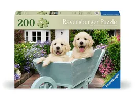 Ravensburger Puzzle 12001368 Golden Retriever Puzzle fuer aeltere Menschen und Senioren