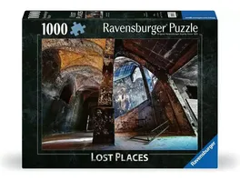 Ravensburger Puzzle Lost Places 12001393 Alpenhaus Graffito Beelitzer Heilstaetten 1000 Teile Puzzle