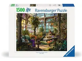 Ravensburger Puzzle 12001397 The Green House 1500 Teile Puzzle fuer Erwachsene und Kinder ab 14 Jahren