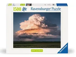 Ravensburger Puzzle Nature Edition 12001399 Cumulus Epos 1500 Teile Puzzle fuer Erwachsene ab 14 Jahren