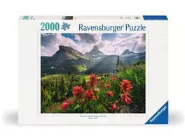 Ravensburger Puzzle 12001415 Pristine Mountains 2000 Teile Puzzle fuer Erwachsene und Kinder ab 14 Jahren