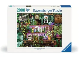 Ravensburger Puzzle 12001416 A Witch s Favorite Things 2000 Teile Puzzle fuer Erwachsene und Kinder ab 14 Jahren